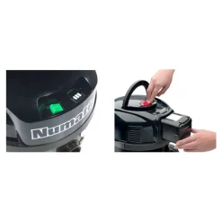 Numatic NBV190NX Batterie-Kesselsauger mit Ladegerät, ohne Akku