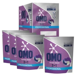 Omo Professional Active Clean 3in1 Kapseln Vollwaschmittel, 320 Wl