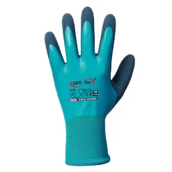 Optiflex Aqua Guard 0545 Montagehandschuhe mit Latex-Beschichtung blau, VE 120 Paar