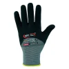 Optiflex Liquimate 0685 Feinstrickhandschuhe mit Nitrilschaum und PU-Beschichtung grau/schwarz, VE 144 Paar