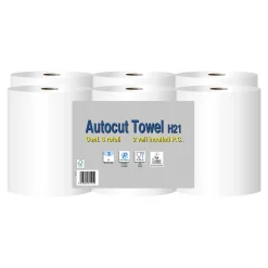 Paperdi Paperblu Autocut H21 Handtuchrolle, 2-lagig, 130 Meter