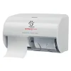Papernet Doppelrollenspender für Toilettenpapier mit Defend Tech Technologie für 2 Kleinrollen