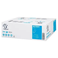 Papernet DRY TECH Falthandtücher Z-Falz, 2-lagig, weiß, 20.3 x 24 cm, Zellstoff