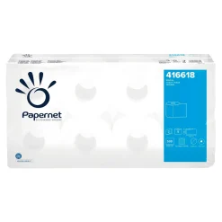 Papernet Special White Toilettenpapier Maxi Kleinrolle, 2-lagig, weiß, 500 Blatt