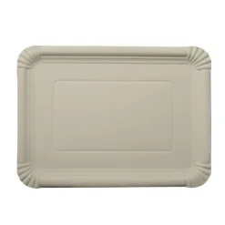 PAPSTAR ABC Pak Teller, Pappe [ff] eckig 21 cm x 29 cm weiß