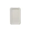 PAPSTAR ABC Pak Teller, Pappe [ff] eckig 10 cm x 16 cm weiß