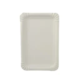PAPSTAR ABC Pak Teller, Pappe [ff] eckig 13 cm x 20 cm weiß