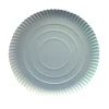 PAPSTAR ABC Pak Teller, Pappe [ff] rund Ø 26 cm, 2 cm weiß