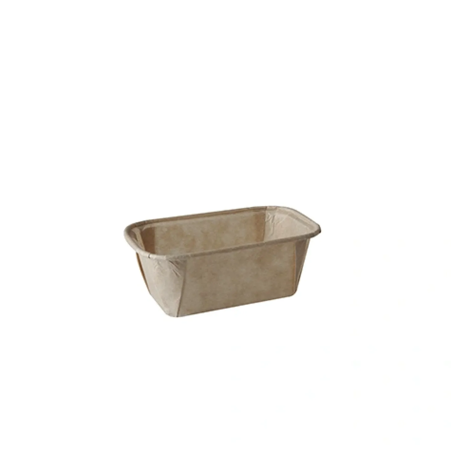 PAPSTAR Backformen "pure" eckig 167 ml 4 cm x 6,5 cm x 11 cm braun