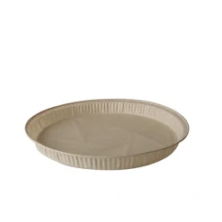 PAPSTAR Backformen "pure" 600 ml Ø 19,7 cm, 2,7 cm braun
