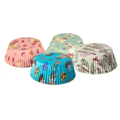 PAPSTAR Backförmchen Ø 5 cm, 2,5 cm 4 Motive sortiert
