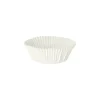PAPSTAR Backförmchen Ø 5 cm, 2,5 cm weiß