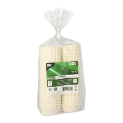 PAPSTAR Backförmchen rund Ø 3,5 cm, 1,9 cm weiß