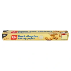 PAPSTAR Backpapierzuschnitte 38 cm x 42 cm braun in Faltschachtel