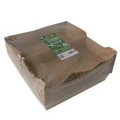 PAPSTAR Baguetteboxen, Pappe "pure" 7,5 cm x 10,7 cm x 22 cm braun "100% Fair" groß