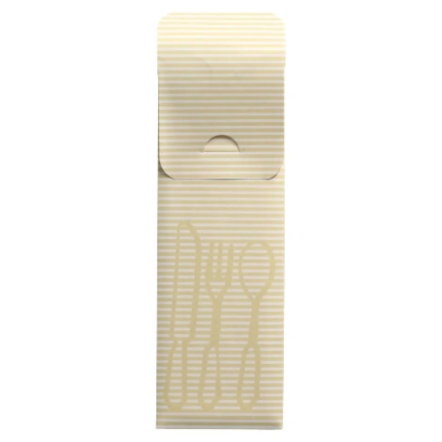 PAPSTAR Bestecktaschen 23,5 cm x 7,3 cm creme inklusive farbiger Bistro Serviette