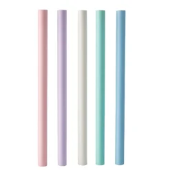 PAPSTAR Bubble Tea Halme Papier Ø 12 mm, 20 cm farbig sortiert