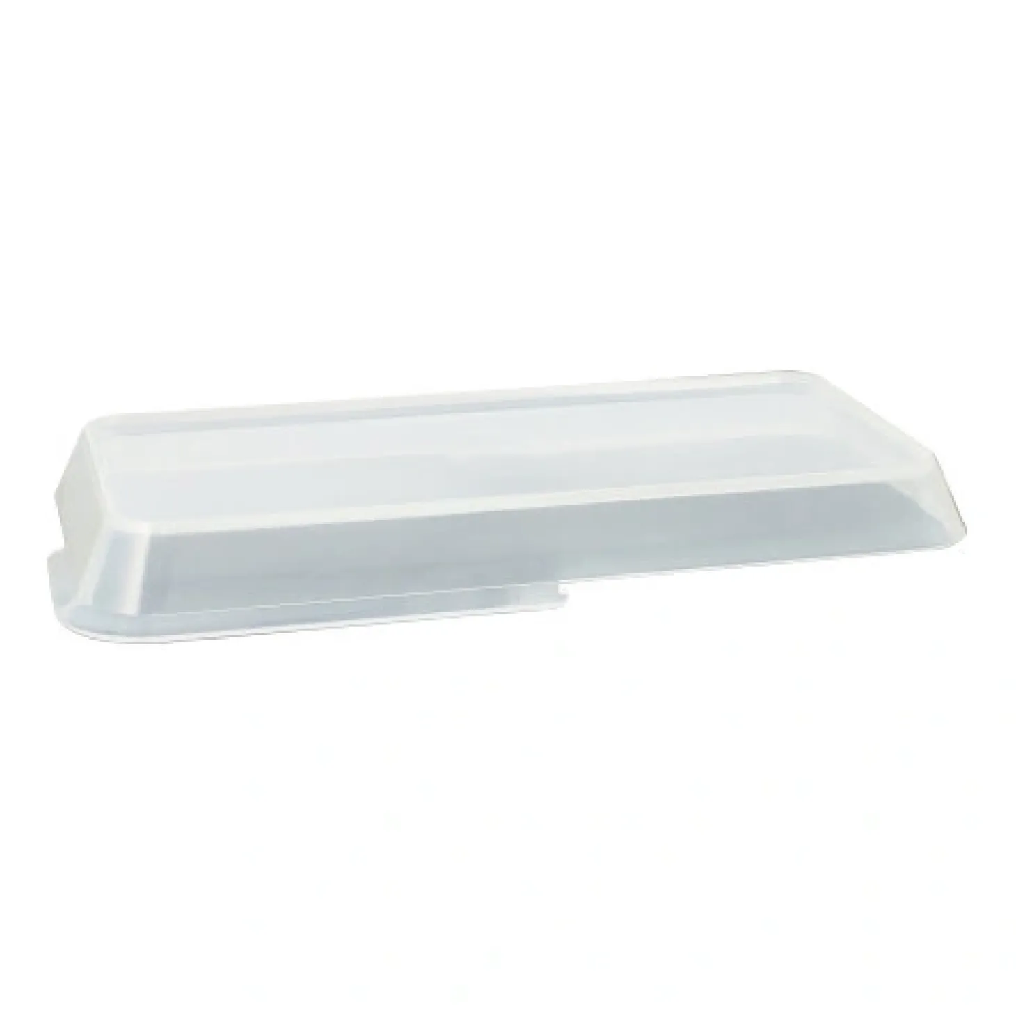 PAPSTAR "Circulware by Haval" Deckel für Mehrweg-Schalen Mix & Match eckig 2,5 cm x 11,7 cm x 23,4 cm transparent