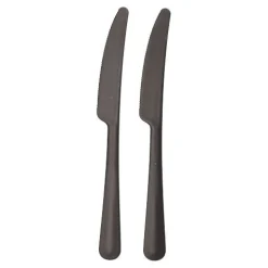 PAPSTAR "Circulware by Haval" Mehrweg-Messer PP-MF 19,7 cm schwarz "Gaia" extra stabil