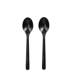 PAPSTAR "Circulware by Haval" Mehrweg-Kaffeelöffel PP-MF 13 cm schwarz extra stabil