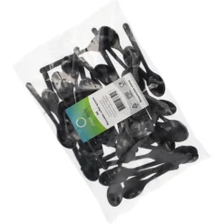 PAPSTAR "Circulware by Haval" Mehrweg-Kaffeelöffel PP-MF 13 cm schwarz extra stabil