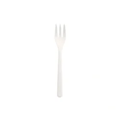 PAPSTAR "Circulware by Haval" Mehrweg-Snackgabeln PP-MF 13 cm weiß extra stabil