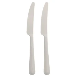 PAPSTAR "Circulware by Haval" Mehrweg-Messer PP-MF 19,7 cm weiß "Gaia" extra stabil