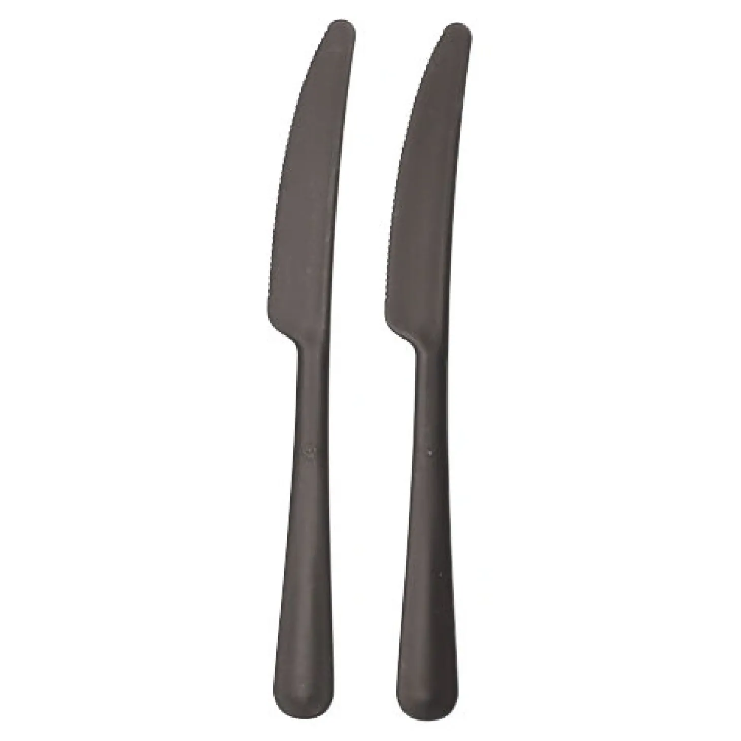 PAPSTAR "Circulware by Haval" Mehrweg-Messer PP-MF 19,7 cm schwarz "Gaia" extra stabil, in Spenderbox