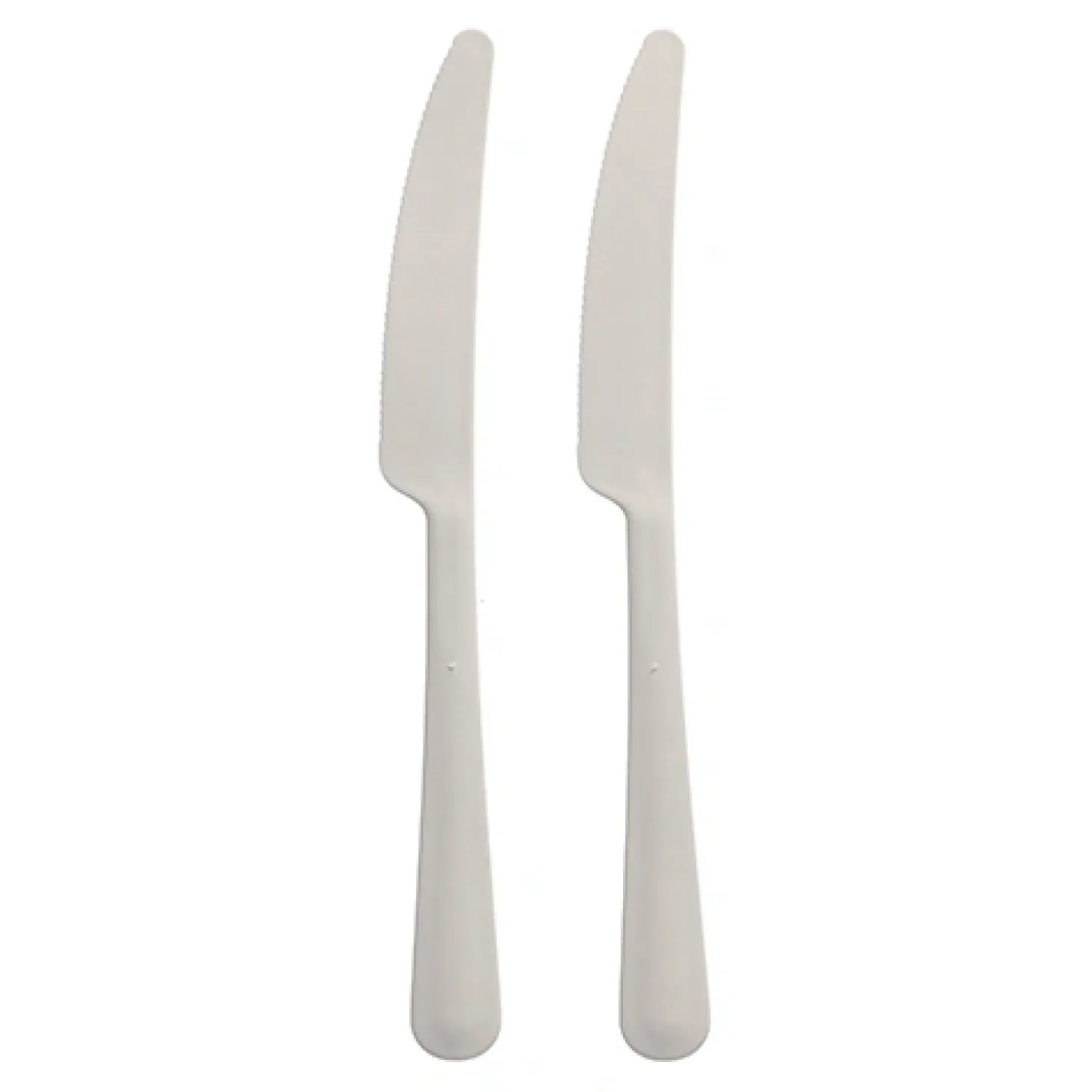 PAPSTAR "Circulware by Haval" Mehrweg-Messer PP-MF 19,7 cm weiß "Gaia" extra stabil, in Spenderbox