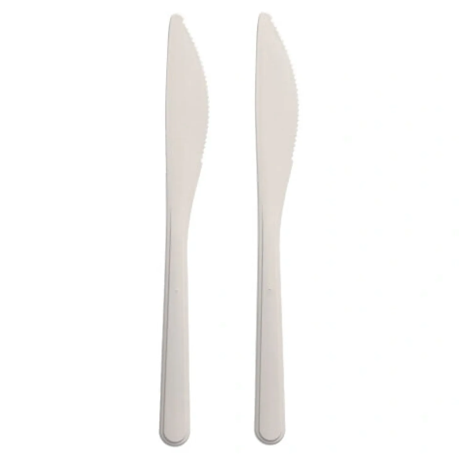 PAPSTAR "Circulware by Haval" Mehrweg-Messer PP-MF 18,5 cm weiß extra stabil