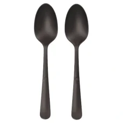 PAPSTAR "Circulware by Haval" Mehrweg-Löffel PP-MF 19 cm schwarz "Gaia" extra stabil