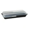 PAPSTAR "Circulware by Haval" Mehrweg-Schalen Mix & Match eckig 3 cm x 11,7 cm x 23,4 cm schwarz