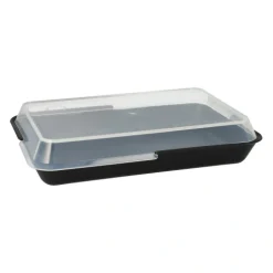 PAPSTAR "Circulware by Haval" Mehrweg-Schalen Mix & Match eckig 2,9 cm x 15,6 cm x 23,4 cm schwarz