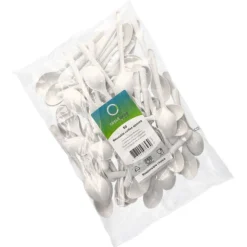 PAPSTAR "Circulware by Haval" Mehrweg-Kaffeelöffel PP-MF 13 cm weiß extra stabil