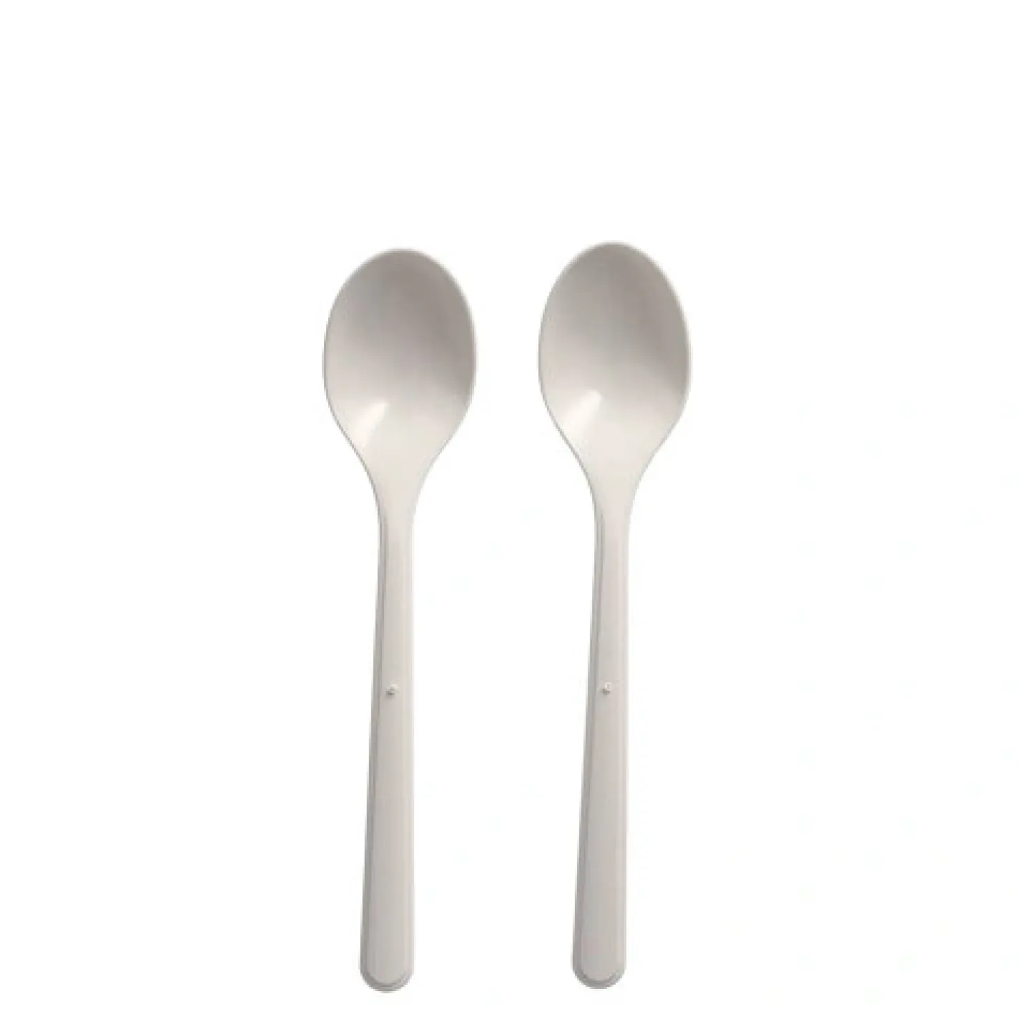 PAPSTAR "Circulware by Haval" Mehrweg-Kaffeelöffel PP-MF 13 cm weiß extra stabil