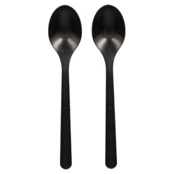 PAPSTAR "Circulware by Haval" Mehrweg-Löffel PP-MF 18,5 cm schwarz extra stabil