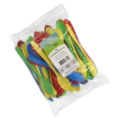 PAPSTAR "Circulware" Mehrweg-Sorbetlöffel PP-MF 17,5 cm, intensivfarbig, extra stabil, 10 x 100 Stück
