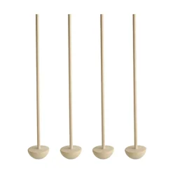PAPSTAR Cocktail-Stampfer, Holz "pure" 17 cm natur "Moon"