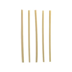 PAPSTAR Cocktail Trinkhalme, Stroh "pure" Ø 4 mm, 15 cm