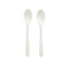 PAPSTAR Conpax (LM) Kaffeelöffel "Folia" C-PLA 14,5 cm weiß