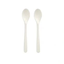 PAPSTAR Conpax (LM) Kaffeelöffel "Folia" C-PLA 14,5 cm weiß
