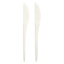 PAPSTAR Conpax (LM) Messer "Folia" C-PLA 19 cm weiß