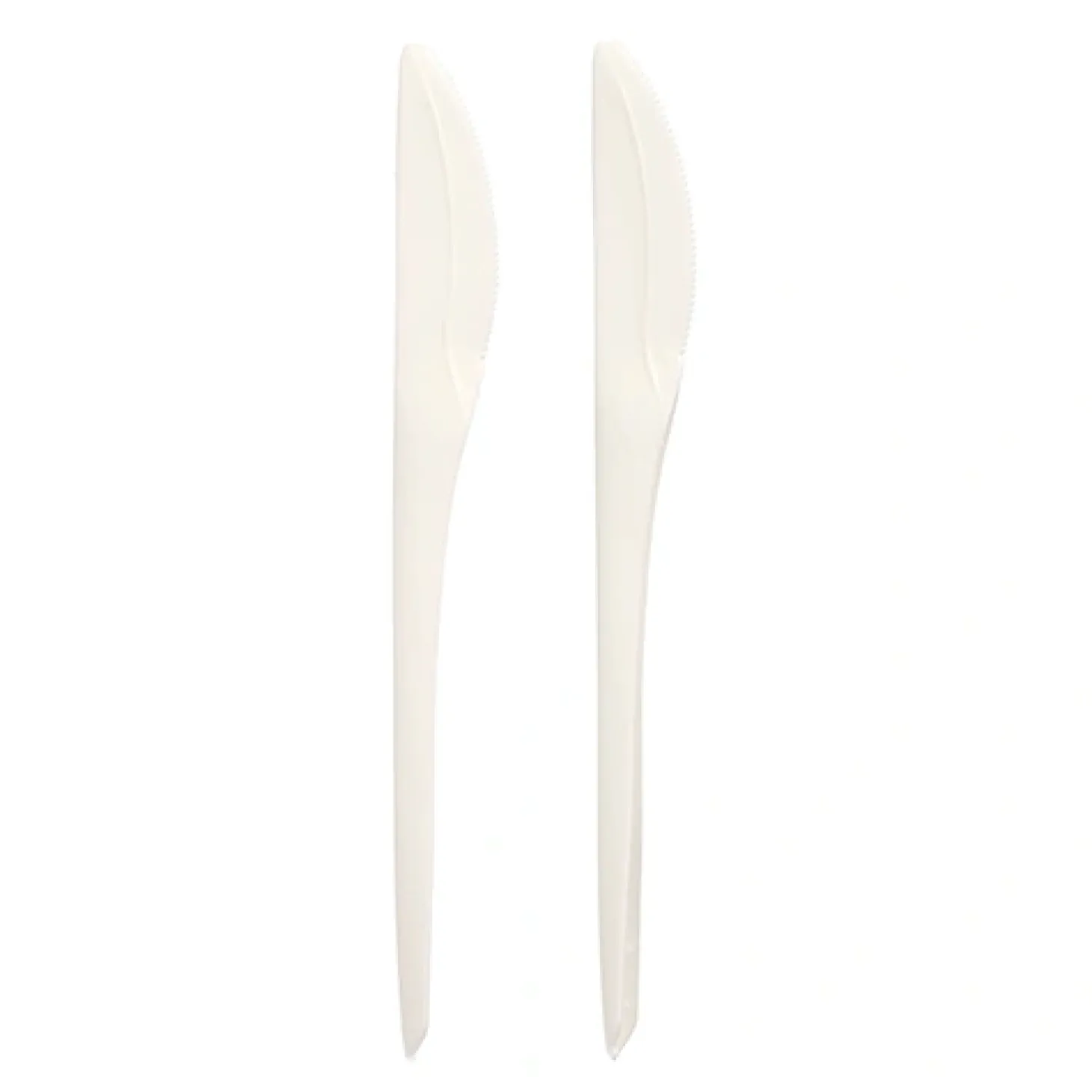 PAPSTAR Conpax (LM) Messer "Folia" C-PLA 19 cm weiß