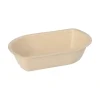 PAPSTAR Conpax (LM) Snacktrays Zuckerrohr 3,6 cm x 9,9 cm x 15 cm natur