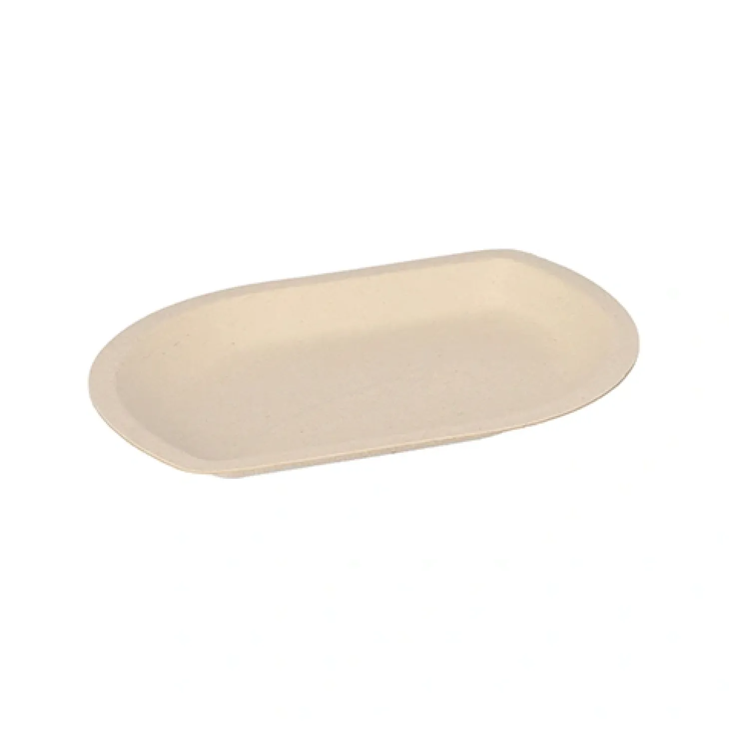 PAPSTAR Conpax (LM) Snacktrays Zuckerrohr 1 cm x 13,2 cm x 9,7 cm natur