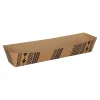 PAPSTAR Conpax (LM) Snacktrays, Pappe 3,5 cm x 3,3 cm x 18,5 cm braun "Maori"