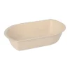 PAPSTAR Conpax (LM) Snacktrays Zuckerrohr 3,6 cm x 11,1 cm x 16,8 cm natur