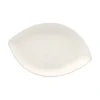 PAPSTAR Conpax (LM) Teller "Folia" Zuckerrohr oval 23,6 cm x 35,6 cm