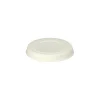 PAPSTAR Deckel für Dressingschalen Zuckerrohr "pure" Ø 7,5 cm weiß