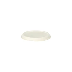 PAPSTAR Deckel für Dressingschalen Zuckerrohr "pure" Ø 6 cm weiß